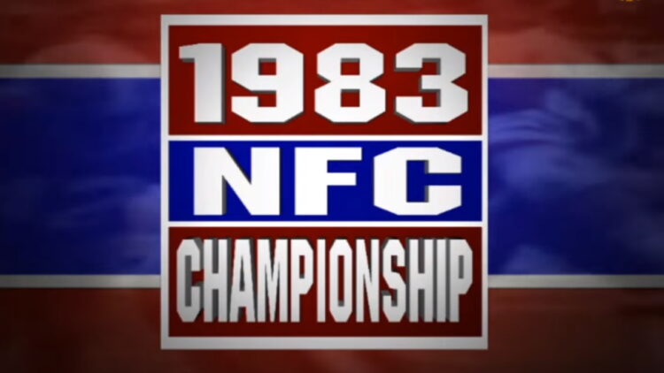 1983 NFC Championship: Washington Redskins vs San Francisco 49ers