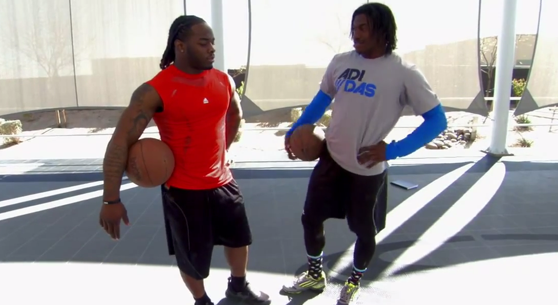 RG3 and Trent Richardson Play a Game of Horse