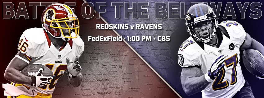 Washington Redskins Vs Baltimore Ravens Week 14