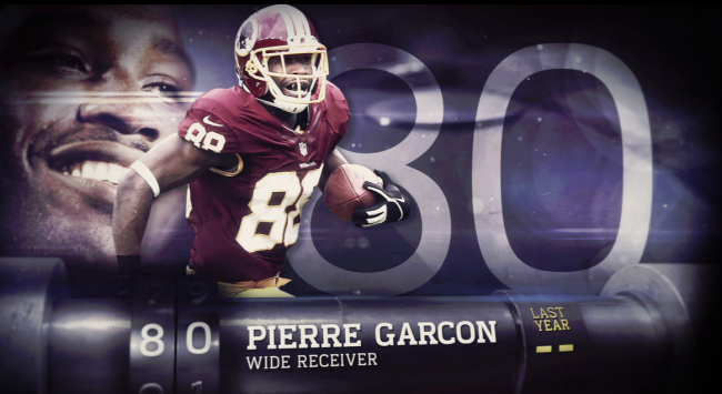 Pierre Garcon Named Number 80