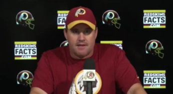 Redskins Press Conferences: Jay Gruden 9-8-2014 (VIDEO)