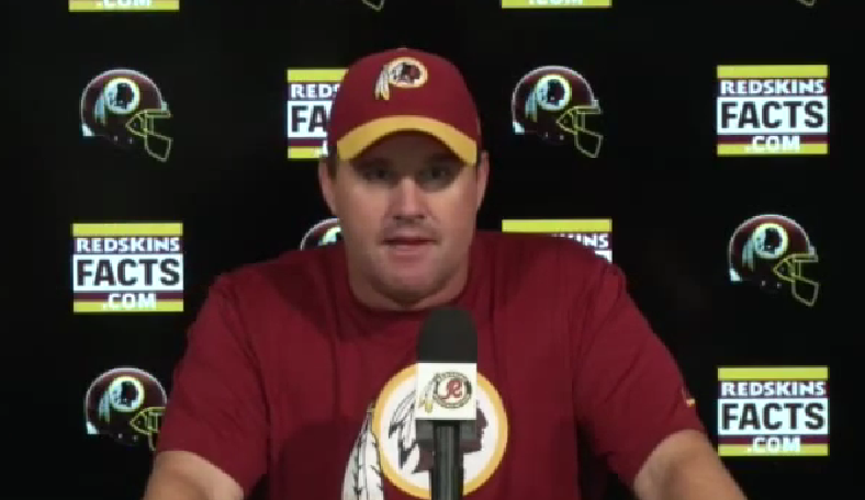 Redskins Press Conferences: Jay Gruden 9-8-2014 (VIDEO)