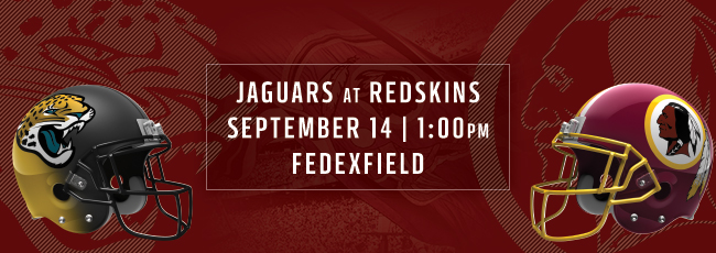 Redskins vs Jaguars – Week 2 Promo (VIDEO)