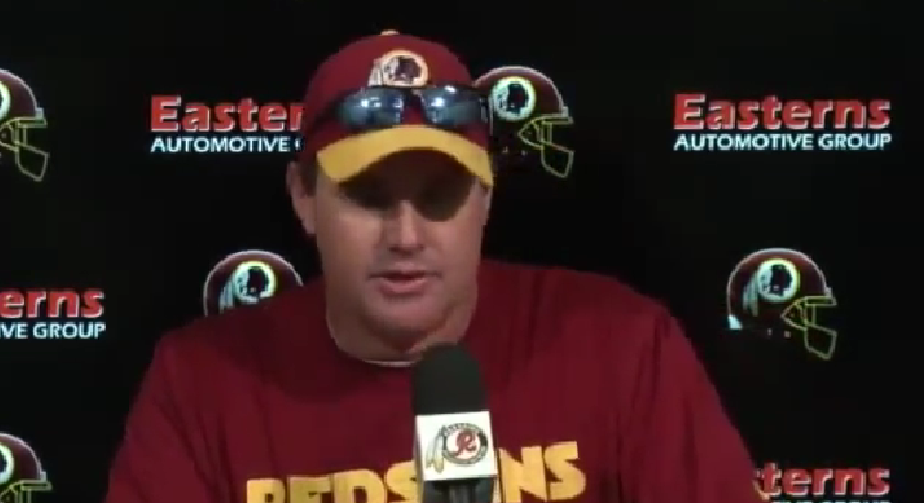 Redskins Press Conferences: Jay Gruden 9-18-2014 (VIDEO)