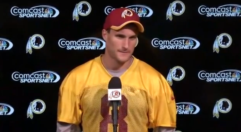 Redskins Press Conferences: Kirk Cousins 9-23-2014