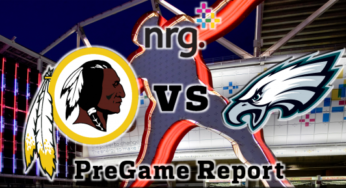 NRG Energy Pre-Game Report – Redskins vs Eagles Week 3