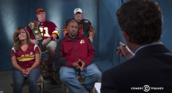 An Inside Look at the Daily Show’s “Redskins Experience”