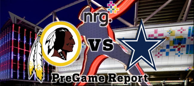 NRG Energy Pre-Game Report - Redskins vs Cowboys Week 13
