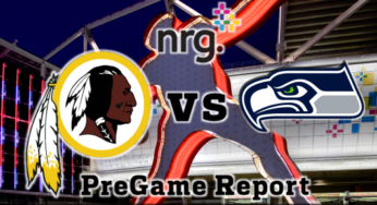 NRG Energy Pre-Game Report – Redskins vs Seahawks Week 5