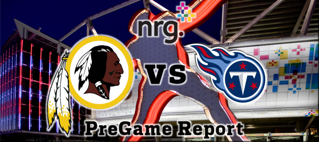 NRG Energy Pre-Game Report - Redskins vs Titans Week 7