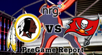 NRG Energy Pre-Game Report – Redskins vs Bucs Week 11