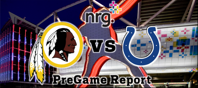 NRG Energy Pre-Game Report - Redskins vs Colts Week 13