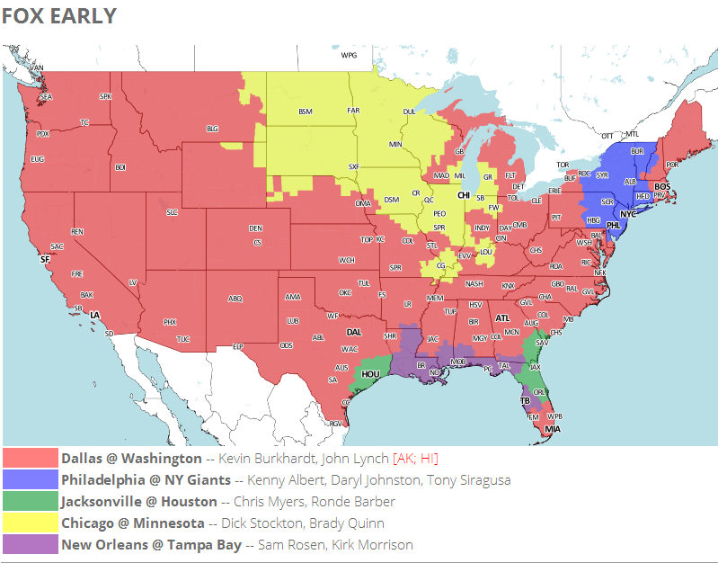 NRG Energy Pre-Game Report - Redskins vs Cowboys Week 17