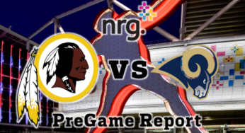 NRG Energy Pre-Game Report – Redskins vs Rams Week 14