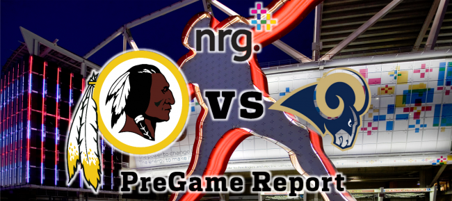 NRG Energy Pre-Game Report - Redskins vs Rams Week 14