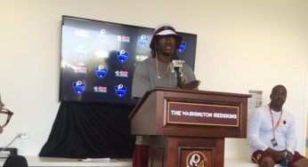 Robert Griffin III Press Conference 7-30-2015