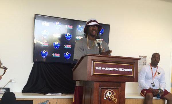 Robert Griffin III Press Conference 7-30-2015