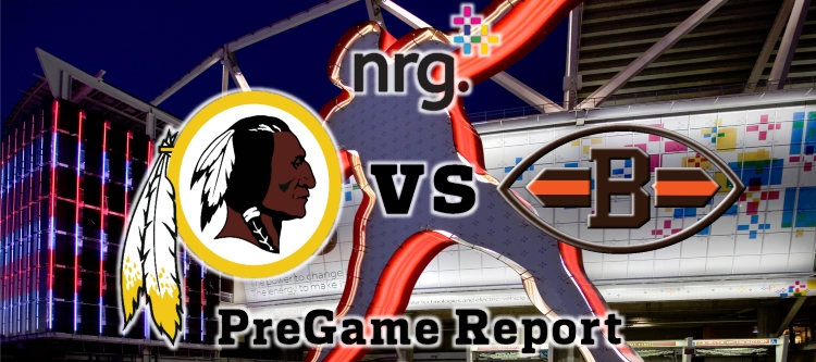 NRG Energy Pre-Game Report - Redskins vs Browns Week 4