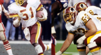 Jeff Bostic & Monte Coleman Will be Inducted Into Redskins Ring Of Fame