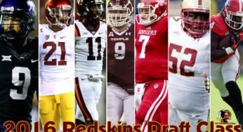 Redskins Sign Six of Seven Draft Picks
