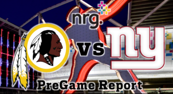 NRG Energy Pre-Game Report – Redskins vs Giants Week 17