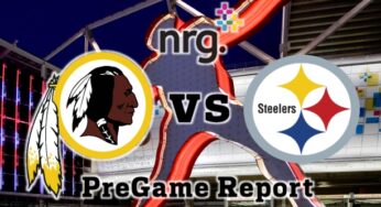 NRG Energy Pre-Game Report – Redskins vs Steelers Week 1