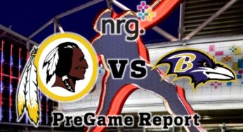 NRG Energy Pre-Game Report – Redskins vs Ravens Week 5