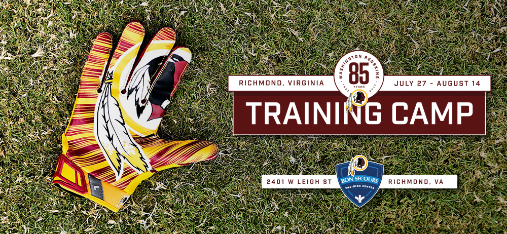 Washington Redskins Training Camp Will Start on July 27