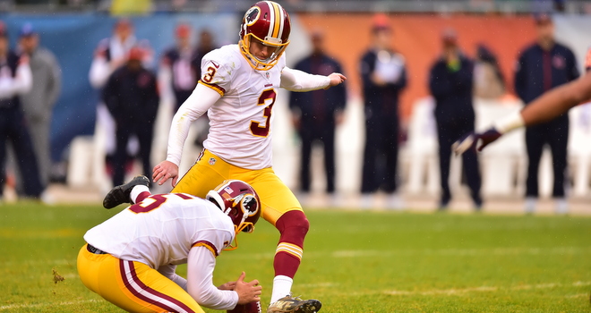Redskins re-sign kicker Dustin Hopkins to three-year deal