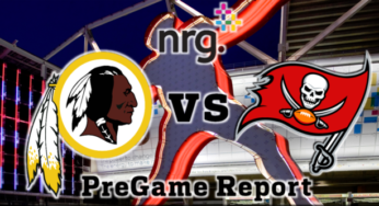 HTTR4LIFE Pre-Game Report – Redskins vs Buccaneers Week 10