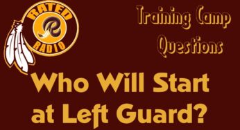 Who Will Start at Left Guard? | Training Camp Questions 2019