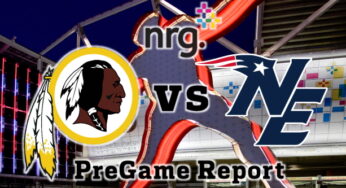 HTTR4LIFE Pre-Game Report – Redskins vs Patriots Week 5