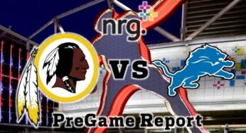 HTTR4LIFE Pre-Game Report – Redskins vs Lions Week 12
