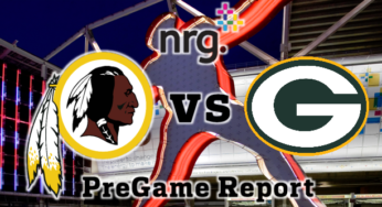 HTTR4LIFE Pre-Game Report – Redskins vs Packers Week 14