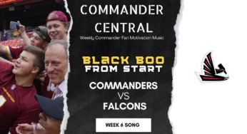 Commanders Music: Black Boo “From the Start” – Falcons vs Commanders Week 6